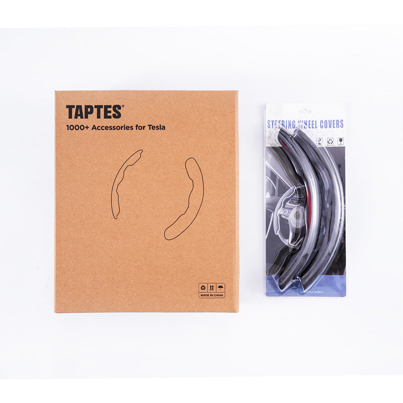 TAPTES® Steering Wheel Cover for Tesla Model 3 2021-2023/ Model Y 2021-2025