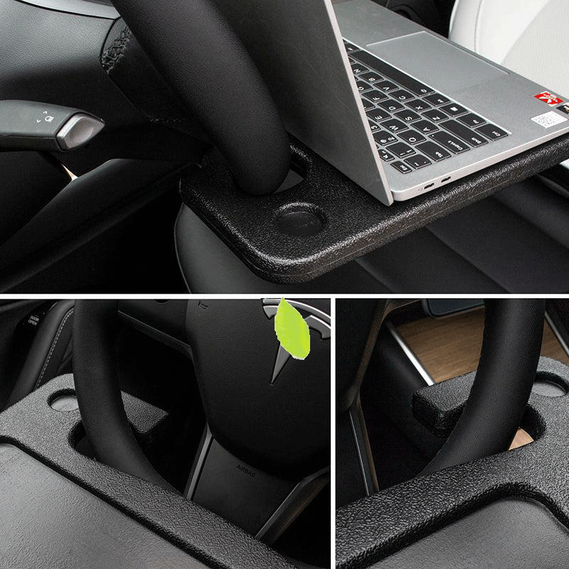 TAPTES® Steering Wheel Tray Car Table Steering Wheel Desk for Tesla Model Y Model 3