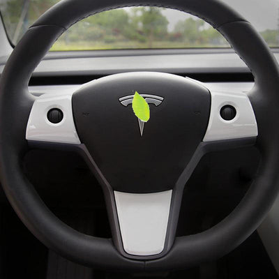 TAPTES Steering Wheel Accent Decals for Tesla Model 3