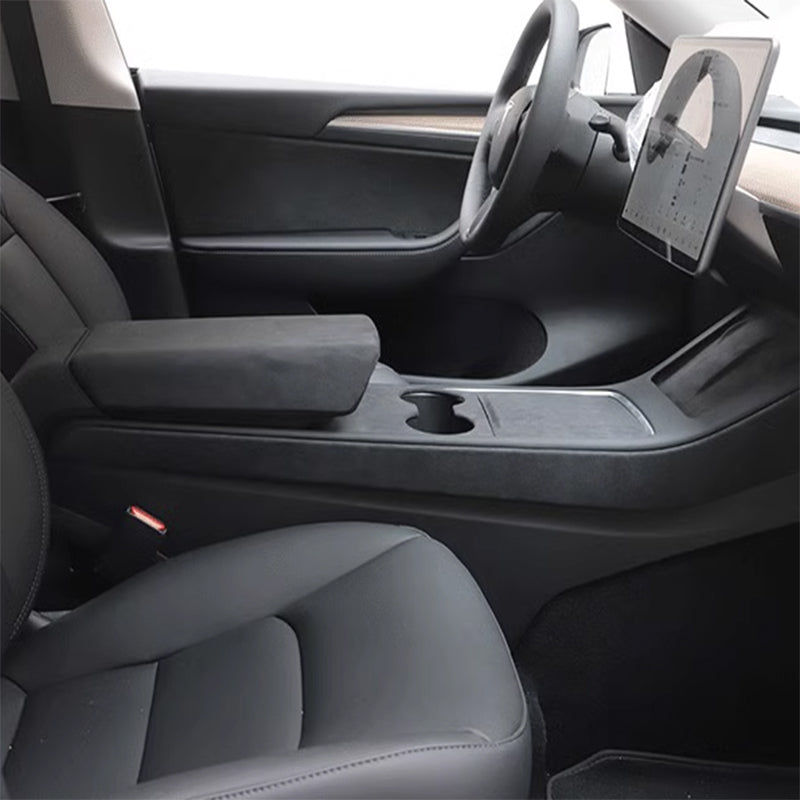 TAPTES® Alcantara Center Console Cover for Tesla Model Y Model 3 2021-2023 2024