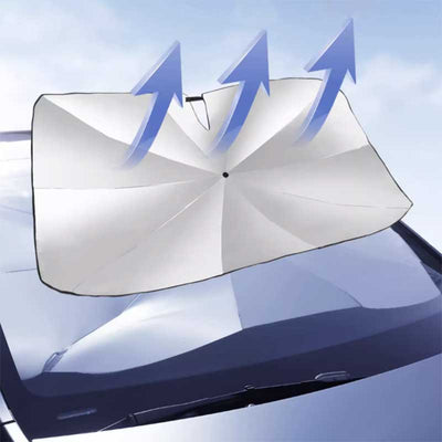 TAPTES® Folding Front Windshield Sunshade for Tesla Model Y Model 3 2018-2023 2024