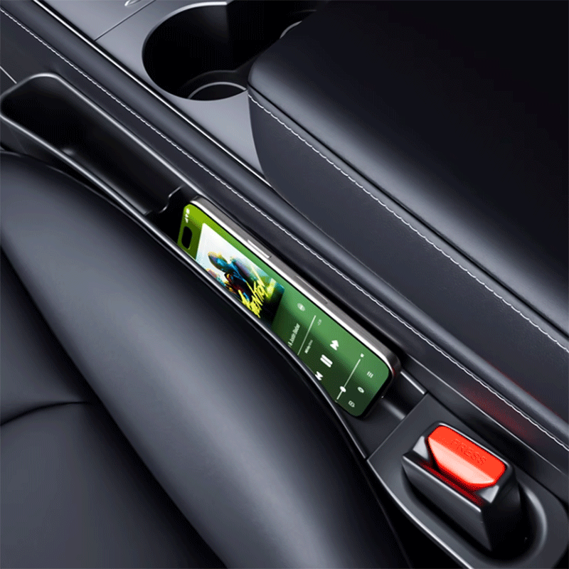 TAPTES® Seat Gap Storage Organizer Filler Box for Tesla Model Y Model 3