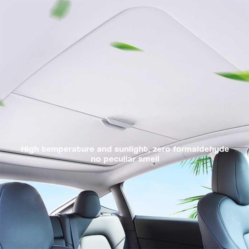 TAPTES® Scroll Roof Sunshade, Sunroof Glass Retractable Sunshade for Tesla Model Y