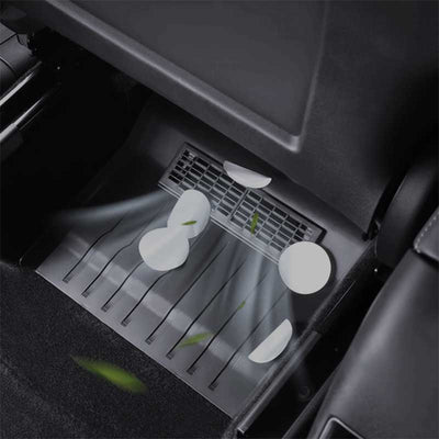 TAPTES® Under Seat Air Outlet Protection Cover for Tesla Model Y 2021-2023 2024, Set of 2