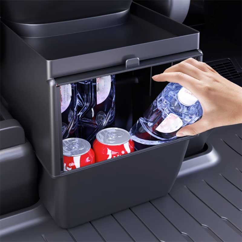 TAPTES Upgrade Rear Row Center Console Storage Organizer for Tesla Model Y