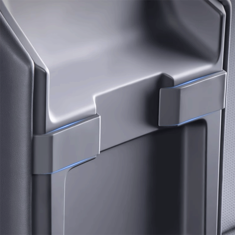 TAPTES® Armrest Shock-Absorbing Silent Silicone Pads for Tesla Model 3 Highland 2024