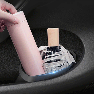 TAPTES® Car Door Side Storage Organizer/Trash Bin for Tesla Model 3/Y