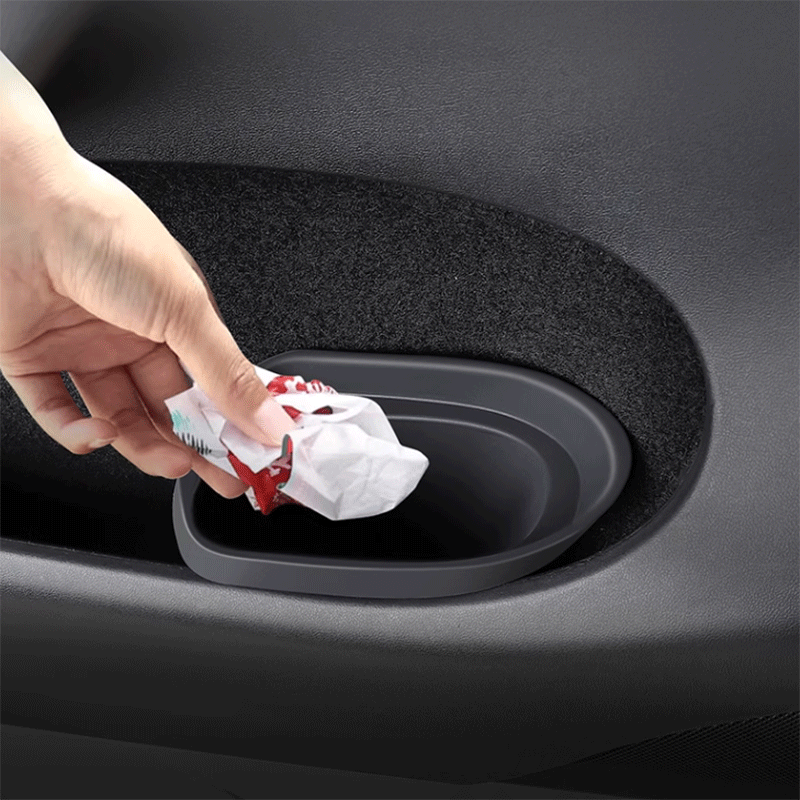 TAPTES® Car Door Side Storage Organizer/Trash Bin for Tesla Model 3/Y