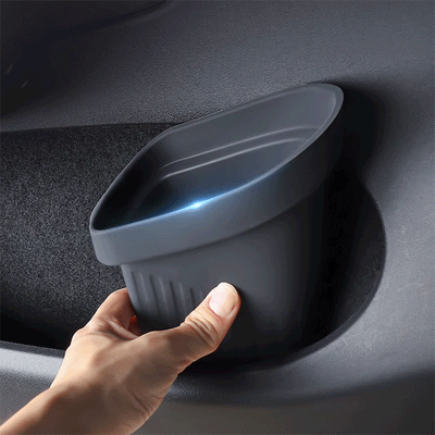 TAPTES® Car Door Side Storage Organizer/Trash Bin for Tesla Model 3/Y