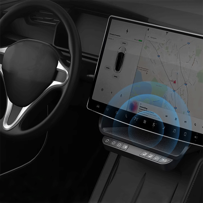 TAPTES® Central Control Under Screen Smart Storage Organizer for Tesla Model 3 Model Y 2021 - 2023