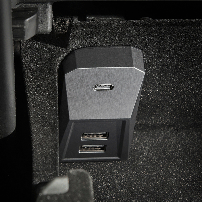 TAPTES® Glovebox USB Hud Expansion Dock for Tesla Model 3 Model Y 2021-2023 2024