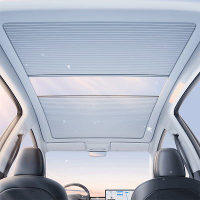 TAPTES® Retractable Roof Sunshade / Glass Sunshade for Tesla Model Y 2020-2023 2024