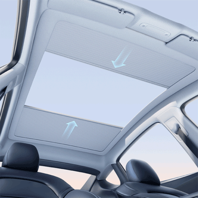 TAPTES® Retractable Roof Sunshade / Glass Sunshade for Tesla Model Y 2020-2023 2024