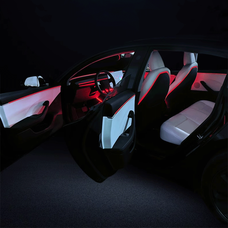 TAPTES® Seat Back LED Ambient Light for Tesla Model 3 Highland 2024, Set of 2