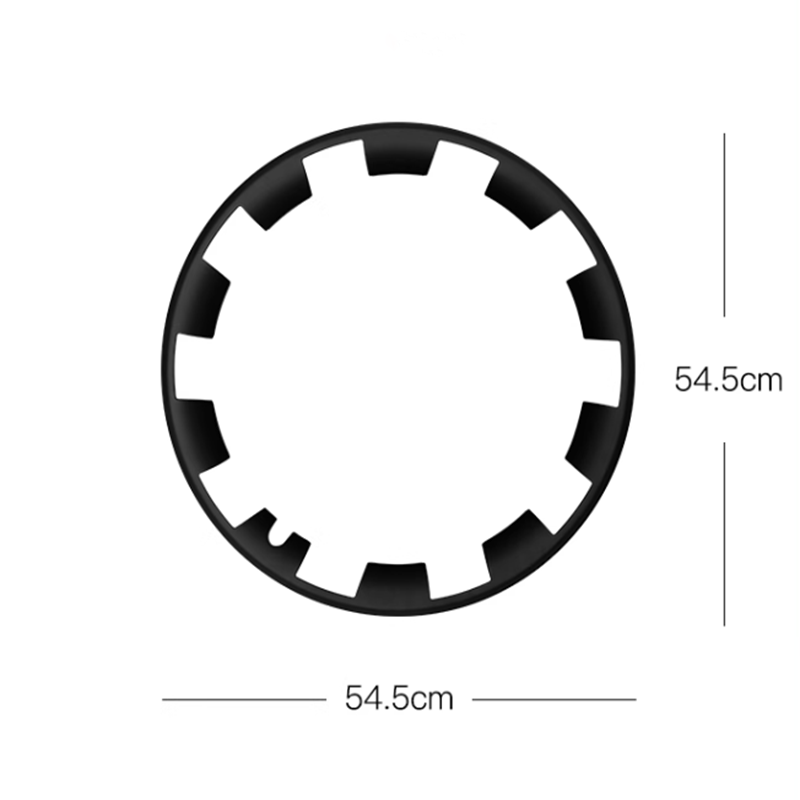 TAPTES® Wheel Hub Protective Circles for Tesla Model Y 20-Inch Hub Caps, Set of 4
