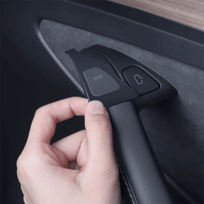 TAPTES® Window Button Silicone Protective Sticker for Tesla Model 3/Y