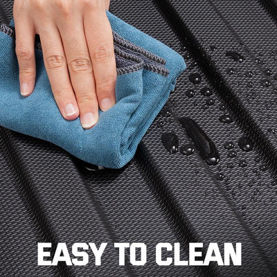TAPTES® All-Weather Floor Mats for 2024 2025 Tesla Cybertruck, Waterproof Frunk/Trunk/Rear Mat for Tesla Cybertruck