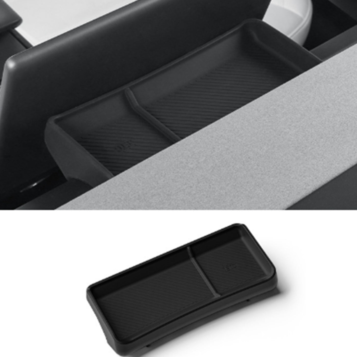 TAPTES® Behind Center Screen Storage Box & ETC Tray for 2025 Model Y Juniper