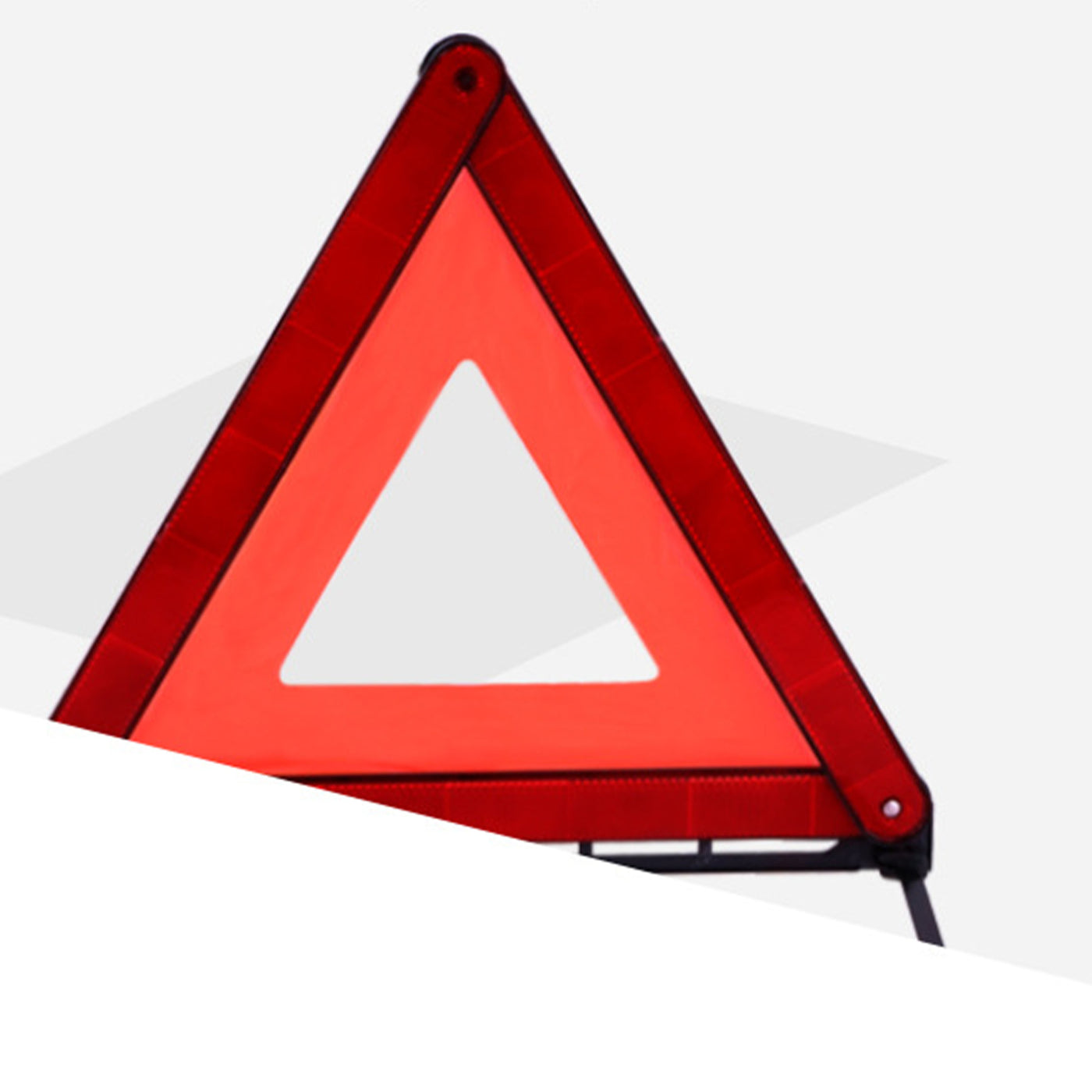 TAPTES® Car Reflective Triangle Warning Sign Folding Triangle Warning Sign for Tesla Model S/3/X/Y/Cybertruck