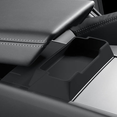 TAPTES® Center Console Glasses Holder Tray for 2025 New Tesla Model Y Juniper/2024-2025 Model 3 Highland