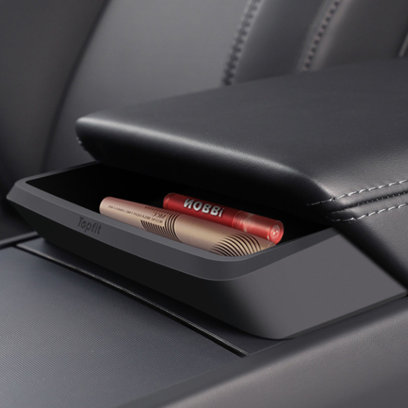 TAPTES® Center Console Storage Box Armrest Organizer for 2024-2025 Tesla Model 3 Highland / 2025 New Tesla Model Y Juniper