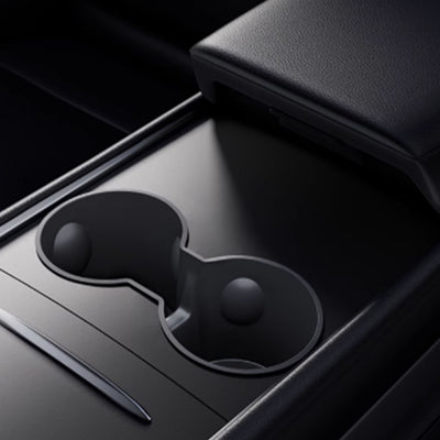 TAPTES® Creative Center Console Cup Holder, Silicone Material for Tesla Model 3/Y, Tesla Model 3 Highland, 2025 New Tesla Model Y Juniper