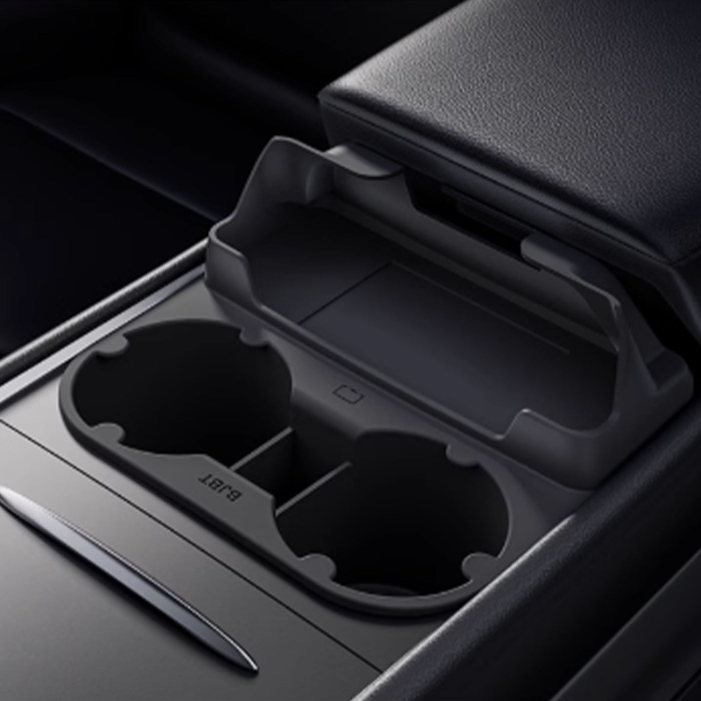 TAPTES® Creative Center Console Cup Holder, Silicone Material for Tesla Model 3/Y, Tesla Model 3 Highland, 2025 New Tesla Model Y Juniper
