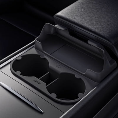 TAPTES® Creative Center Console Cup Holder, Silicone Material for Tesla Model 3/Y, Tesla Model 3 Highland, 2025 New Tesla Model Y Juniper