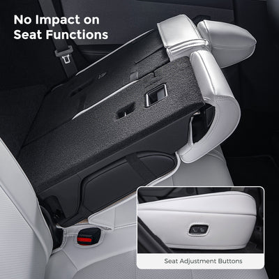 TAPTES® Custom Leather Seat Covers for 2025 2026 Tesla Model Y Juniper, Full Set Seat Covers for Tesla Model Y Juniper