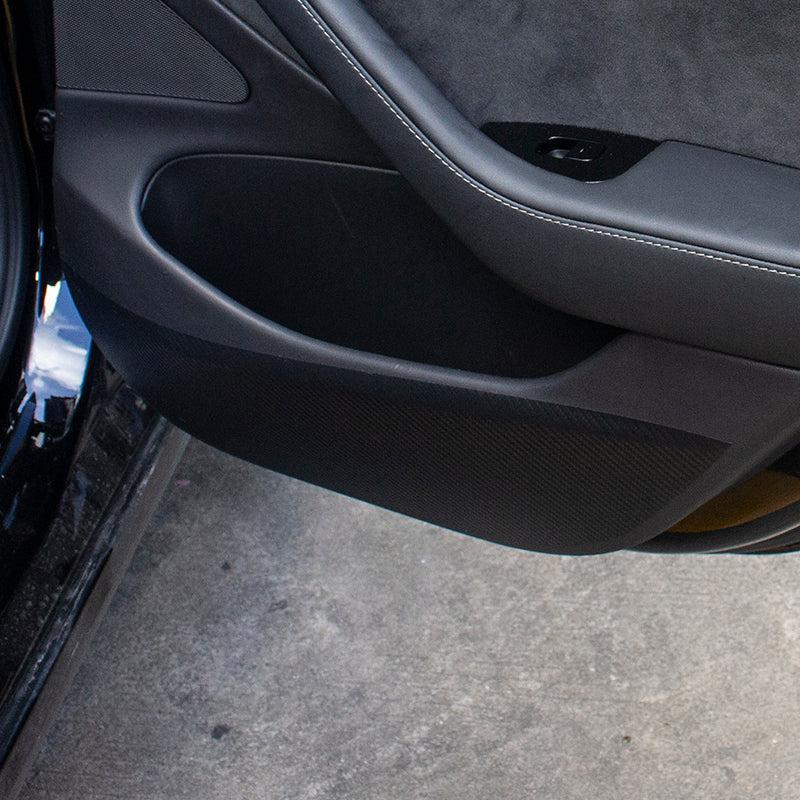 TAPTES® Car Door Inner Anti Kick Protective Wrap Set for Tesla Model 3 2018-2021 , Set of 4