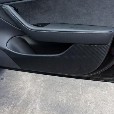 TAPTES® Car Door Inner Anti Kick Protective Wrap Set for Tesla Model 3 2018-2021 , Set of 4