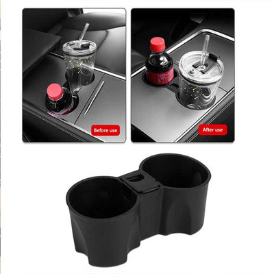 TAPTES Tesla Center Console Cup Holder for Model Y & Model 3 2021 2022 2023 Center Console Cup Insert