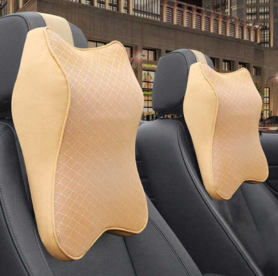 TAPTES Headrest Neck Pillow for Tesla Model S 3 X Y，set of 2