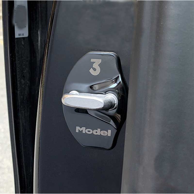 TAPTES® Car Door Lock Caps for Tesla Model 3