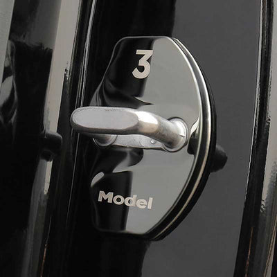 TAPTES® Car Door Lock Caps for Tesla Model 3