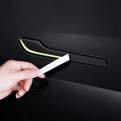 TAPTES® Luminous Warning Anti-Scratch Door Handle Sticker for Tesla Model Y Model 3 2021-2023 2024