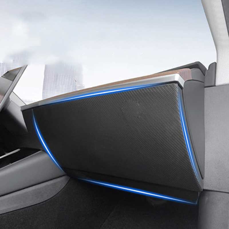 TAPTES® Co-Pilot Glove Box Anti-Kick Pad Protection Sticker for Tesla Model 3 2018-2024