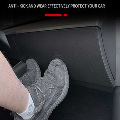 TAPTES® Co-Pilot Glove Box Anti-Kick Pad Protection Sticker for Tesla Model 3 2018-2024