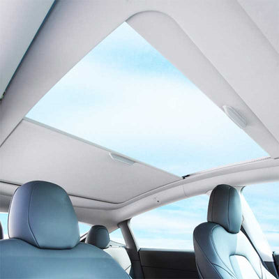 TAPTES® Scroll Roof Sunshade, Sunroof Glass Retractable Sunshade for Tesla Model Y