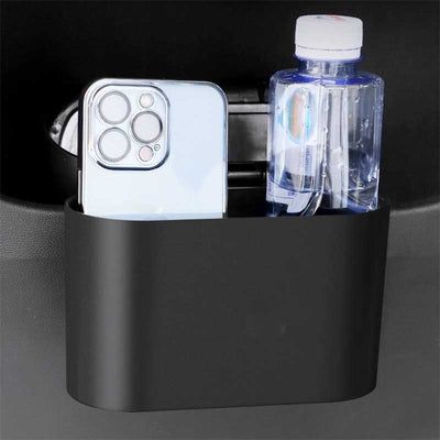 TAPTES Car Trash Bin Multi-Function Storage Box for Tesla Model 3/Y/S/X