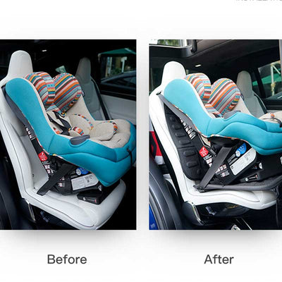 TAPTES Child Car Seat Protector with Organizer Pockets for Tesla Model S 3 X Y Cybertruck