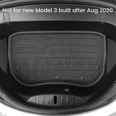 TAPTES Front Cargo Mat for Tesla Model 3 pre-Aug 2020
