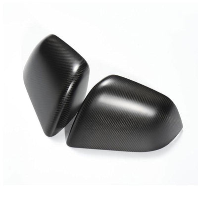TAPTES Carbon Fiber Side Mirror Decorate Covers for Model Y 2020-2023 2024