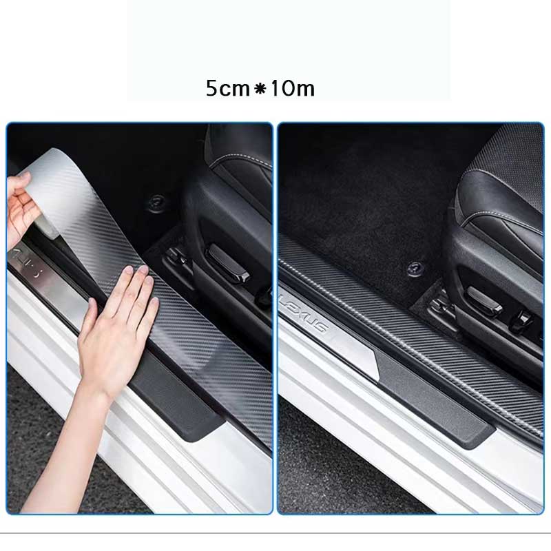 TAPTES® Threshold Protection Sticker for Tesla  Model S/3/X/Y/Cybertruck, Car Pedal Protective Film