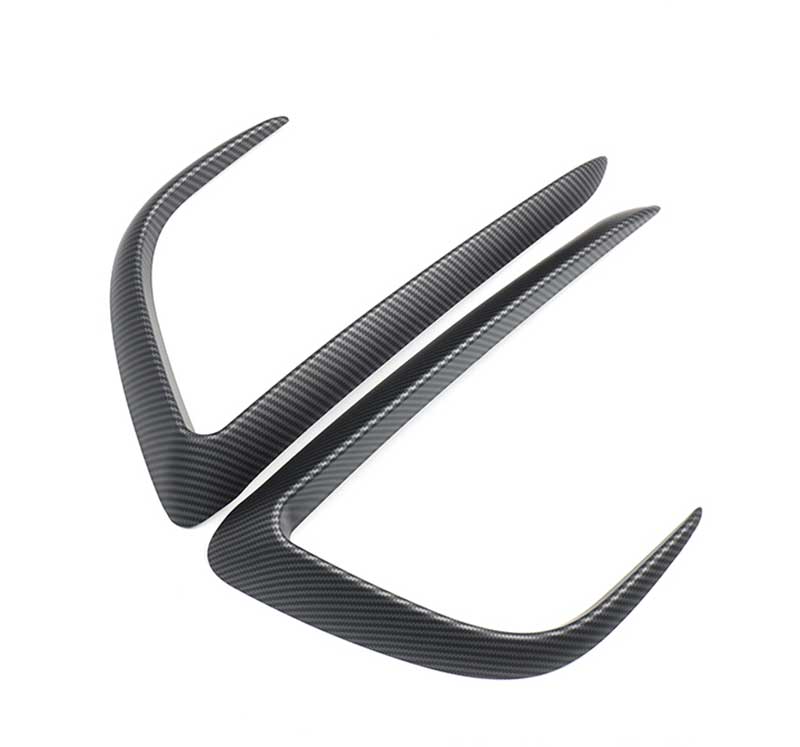 TAPTES Front Fog Light Spoiler Wind Knife Light Eyebrow for Tesla Model Y 2020-2023 2024