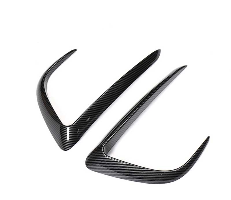 TAPTES Front Fog Light Spoiler Wind Knife Light Eyebrow for Tesla Model Y 2020-2023 2024