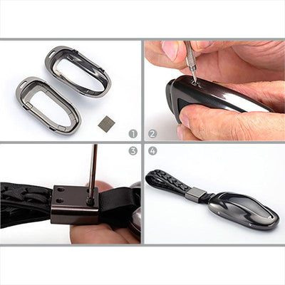 Aluminum Alloy Key Fob Case for Model X - TAPTES